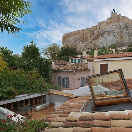 Live At The Acropolis Shadow - Under Super Scenic Anafiotika Atenas Exterior foto